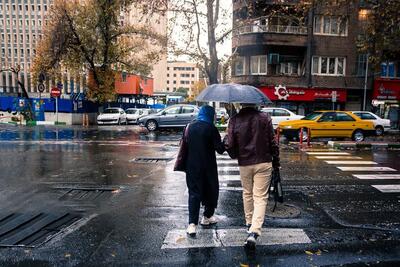 امروز هم رگبار باران به تهران می‌زند