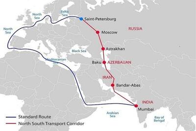 اجرایی شدن پروژه کریدور شمال –جنوب مورد تاکید دولت ایران است
