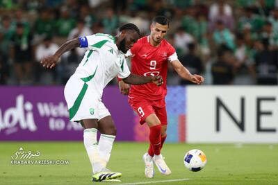 فرانک کسیه بهترین بازیکن دیدار الاهلی - پرسپولیس شد