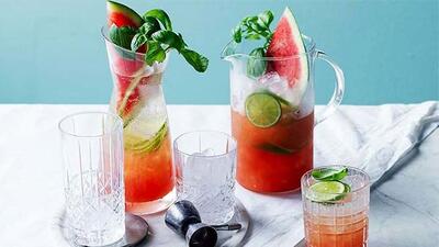 طرز تهیه موهیتو هندوانه، یک نوشیدنی خنک و راحت