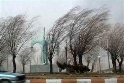 وزش باد خیلی شدید در تهران