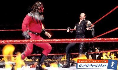 کین از تجربه بازی جهنمی گفت؛ بسیار داغ بود و نمی‌توانستیم به آتش نزدیک شویم/ اخبار WWE - پارس فوتبال | خبرگزاری فوتبال ایران | ParsFootball