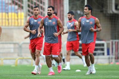 پرسپولیسی‌ها تمرین کردند و به هتل رفتند