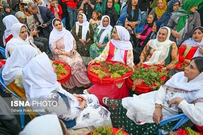 (تصاویر) جشن انگور تاکستان