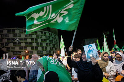 تصاویر جشن بزرگ میلاد پیامبر(ص) - تهران