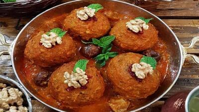 طرز تهیه کوفته تبریزی گیاهی غذایی سالم و متفاوت