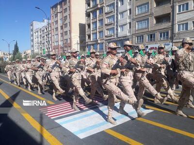 نیروهای مسلح فارس اقتدار نظامی خود را به نمایش گذاشتند