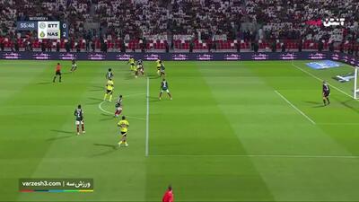 خلاصه بازی الاتفاق 0 - النصر 3 / گلزنی دوباره رونالدو برای النصر