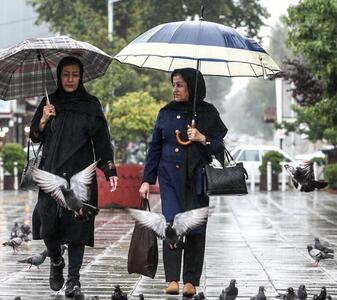 گزارش هواشناسی/ رگبار باران و رعد و برق در ۵ استان