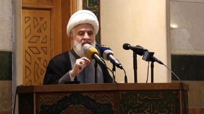 نعیم قاسم خطاب به صهیونیست‌ها: از ترس حملات حزب‌الله می‌میرید