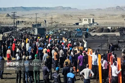 ۷ نفر از کارگران گلستانی جان خود را در معدن طبس از دست دادند