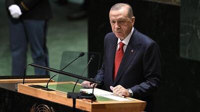 اردوغان در مجمع عمومی سازمان ملل: اتحاد انسان‌های جهان همانگونه که ۷۰ سال پیش، هیتلر را متوقف کرد هم اکنون نیز باید نتانیاهو را متوقف کند / برای متوقف کردن باند قتل‌عامی که تنها برای آینده سیاسی خود تمام منطقه را به سمت جنگ سوق می‌دهد منتظر چه چیز دیگری هستید؟