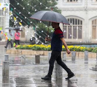 گزارش هواشناسی/ رگبار باران در ۵ استان