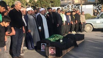 پیکر کارگران حادثه معدن طبس در قوچان تشییع شد