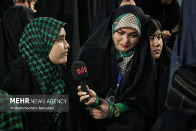 گزارش خبرنگار مهر از اجتماع بزرگ «دختران سلیمانی» در تهران