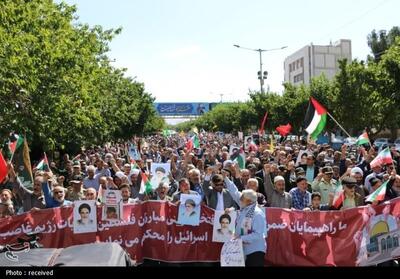 راهپیمایی ضد صهیونیستی مردم بجنورد برگزار شد- عکس صفحه استان تسنیم | Tasnim