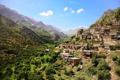 روستای سفید برگ : روستایی دیدنی در کرمانشاه