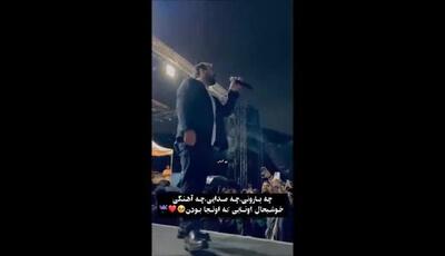 کنسرت آرمان گرشاسبی و هوادارانش زیر باران / شبی فراموش‌نشدنی در کاخ نیاوران