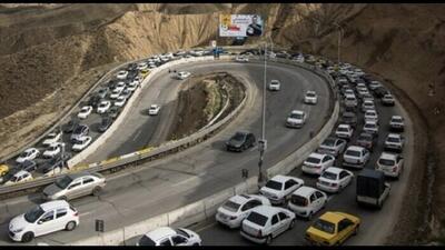 جاده چالوس در تسخیر مسافران