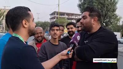 حال و هوای ورزشگاه شهر قدس با حضور پرشور هواداران پرسپولیس