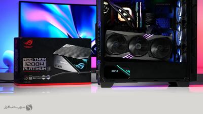 جعبه‌گشایی و نگاهی نزدیک به پاور ASUS ROG Thor 1200w؛ لوکس و خاص