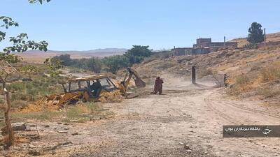 حفر چاه و توسعه خط انتقال روستای خاتون‌باغ مهاباد