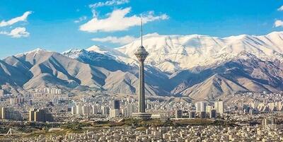 کاهش دمای هوای تهران