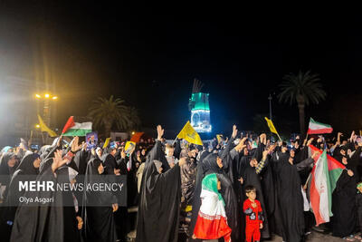 فریاد «حیدر حیدر» در تجمع و شادی گرگانی‌ها