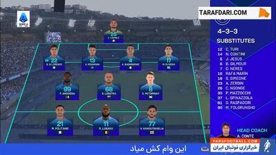 خلاصه بازی ناپولی 3-1 کومو (سری آ ایتالیا - 25-2024) - پارس فوتبال | خبرگزاری فوتبال ایران | ParsFootball