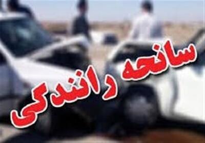 مصدومیت 5 نفر در تصادف اتوبان خرازی اصفهان - تسنیم