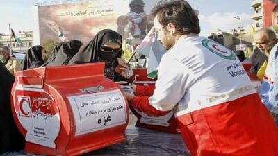 آمادگی هلال احمر کردستان برای جمع آوری کمک‌های مردمی به غزه و لبنان