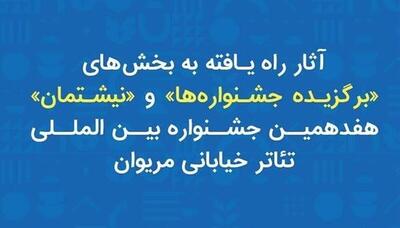 معرفی آثار راه‌یافته به دو بخش جشنواره تئاتر خیابانی مریوان