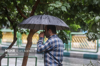 بارش‌های رگباری نیمه شمالی آذربایجان غربی را فرا می‌گیرد