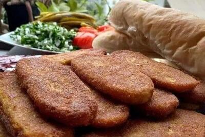 طرز تهیه کتلت مشهور لاهیجان