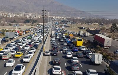 وضعیت جاده‌ها و راه‌ها، امروز ۱۹ مهر ۱۴۰۳؛ ترافیک سنگین در آزادراه‌های تهران-شمال و قزوین-کرج