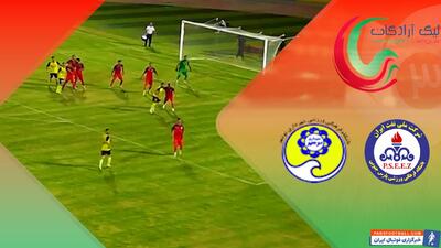 خلاصه بازی پارس جنوبی 2 - شهرداری نوشهر 1 - پارس فوتبال | خبرگزاری فوتبال ایران | ParsFootball