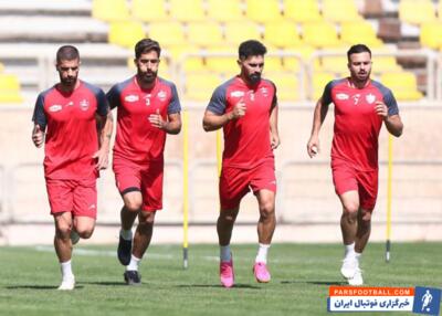 پرسپولیس ؛ حضور امید عالیشاه در تمرین پرسپولیس پس از بهبود مصدومیت