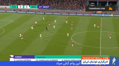 خلاصه بازی شیلی 1-2 برزیل (مقدماتی جام جهانی 2026) - پارس فوتبال | خبرگزاری فوتبال ایران | ParsFootball