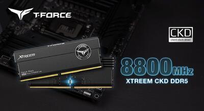 تیم‌گروپ رم T-Force XTREEM CKD DDR5 را با سرعت خیره‌کننده رونمایی کرد