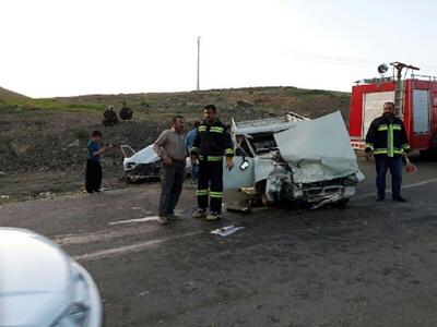 حادثه رانندگی در خوشاب خراسان ۲ کشته داشت