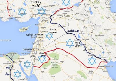وزیر اسرائیلی: اردن، عربستان، مصر، عراق، سوریه و لبنان هم مال ماست - شهروند آنلاین