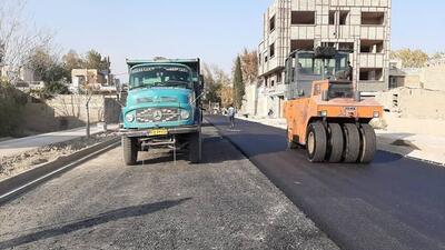 زیرسازی و آسفالت۳۵۰ کیلومتر راه روستایی در هرمزگان