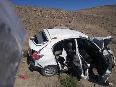 ۴ مصدوم بر اثر حادثه رانندگی در آزادراه غدیر