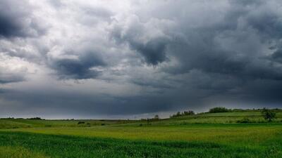 آسمان نیمه شمالی استان زنجان ابری است