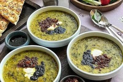 طرز تهیه آش برنج برای پاییز