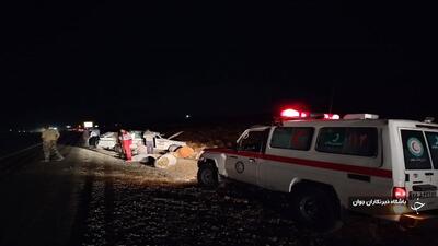 امدادرسانی به پنج حادثه دیده و یک مصدوم در محور بروجن به لردگان