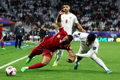 ایران 1 - قطر 1/ پایان نیمه اول