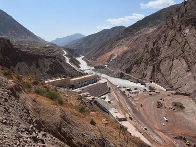 انتخاب ایران برای مدل‌سازی نیروگاه راغون تاجیکستان