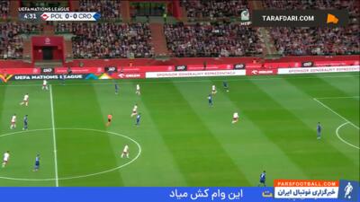 خلاصه بازی لهستان 3-3 کرواسی (لیگ ملت های اروپا ۲۰۲۴) - پارس فوتبال