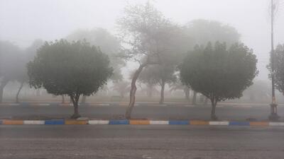 تداوم رطوبت و مه در جنوب غرب خوزستان